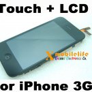 Touch Digitizer Glass Screen LCD Display Plastic Frame for iPhone 2nd Gen 3G 8GB 16GB 32GB