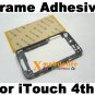 Middle Touch Digitizer Plastic Frame Bezel + Adhesive for iPod Touch 4th Gen 4G 8GB 32GB 64GB