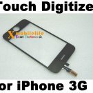 Black Touch Digitizer Glass Screen Faceplate for iPhone 2nd Gen 3G 8GB 16GB 32GB