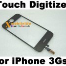 Black Touch Digitizer Glass Screen Faceplate for iPhone 3rd Gen 3Gs 8GB 16GB 32GB