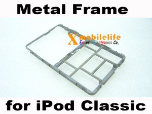 Metal Middle Bezel Chrome Frame Housing for iPod 6th 7th Gen Classic 80GB 120GB 160GB