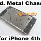 OEM Middle Metal Chassis Plate Panel Chrome Frame Housing for iPhone 4th Gen 16GB 32GB