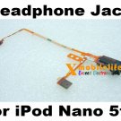 OEM Black Headphone Audio Jack Flex Ribbon Cable for iPod Nano 5th Gen 8GB 16GB