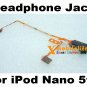 OEM Black Headphone Audio Jack Flex Ribbon Cable for iPod Nano 5th Gen 8GB 16GB