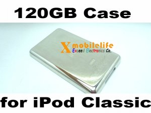 Metal Back Case Housing Cover Shell for iPod 6th Gen 120GB