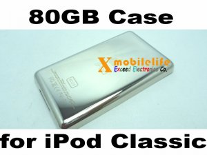 Metal Back Case Housing Cover Shell for iPod 6th Gen Classic 80GB