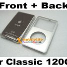 OEM Silver Metal Front Faceplate Back Case Housing for iPod 6th Gen Classic 120GB