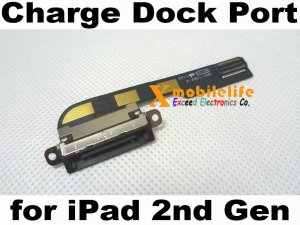 Bottom Charge Charging Data Dock Port Connector Flex for iPad 2nd Gen 3G Wifi 16GB 32GB 64GB