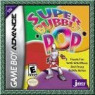 SUPER BUBBLE POP game for the GameBoy Advance GBA