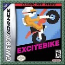 EXCITEBIKE Classic NES game for the GameBoy Advance GBA