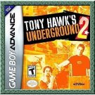 TONY HAWK'S UNDERGROUND 2 game for GameBoy Advance GBA