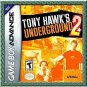 TONY HAWK'S UNDERGROUND 2 game for GameBoy Advance GBA