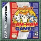 HAMTARO HAM HAM GAMES video game for the GameBoy Advance GBA