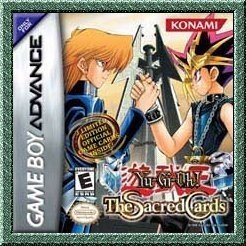 YU GI OH SACRED CARDS video game for the GameBoy Advance GBA