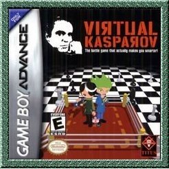VIRTUAL KASPAROV video game for the GameBoy Advance GBA