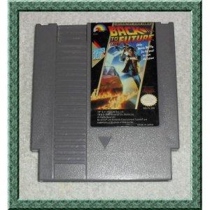BACK TO THE FUTURE game for the Nintendo NES system