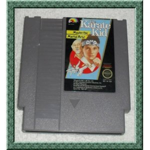 THE KARATE KID game for the Nintendo NES system