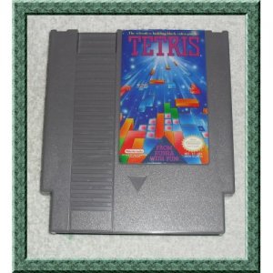TETRIS game for the Nintendo NES system