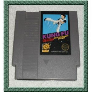 KUNG FU game for the Nintendo NES system