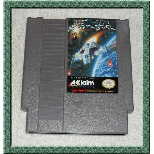 DESTINATION EARTH STAR game for the Nintendo NES system