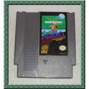 PINBALL video game for the Nintendo NES system