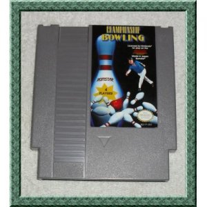CHAMPIONSHIP BOWLING video game for the Nintendo NES system
