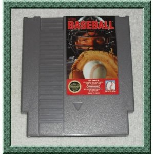 TECMO BASEBALL video game for the Nintendo NES system