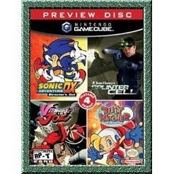 GAMECUBE PREVIEW DISC for the Nintendo GameCube or Wii