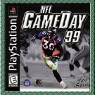 NFL GAMEDAY 99 video game for the Sony Playstation PS1 -DO-