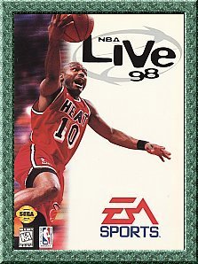 NBA LIVE 98 video game for the Sony Playstation PS1 -DO-