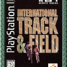 INTERNATIONAL TRACK & FIELD game Sony Playstation PS1 -DO-