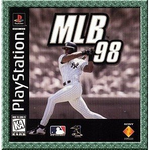 MLB 98 video game for the Sony Playstation PS1 -DO-
