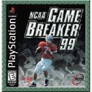 NCAA GAME BREAKER 99 video game Sony Playstation PS1 -DO-