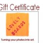 $30 Gift Certificate