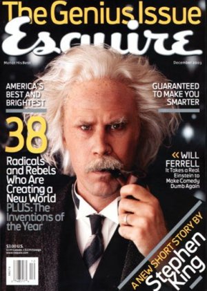 Esquire Magazine-Will Ferrell Cover 12/2003