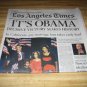 LA Times-Barack Obama Wins US Presidency story 11/05/08