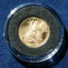 1998 $5 GOLD American Eagle 1/10 Ounce