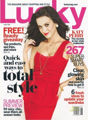 Lucky Magazine-Katy Perry Cover 06/2010