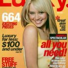 Lucky Magazine-Hilary Duff Cover 07/2004