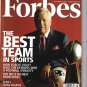 FORBES MAGAZINE 09/19/2005 The Best Team in Sports issue