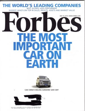 FORBES MAGAZINE 05/10/2010 The Most Important Car on Earth issue