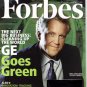 FORBES MAGAZINE 08/15/2005 GE Goes Green issue.