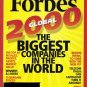 FORBES MAGAZINE 04/17/2006 Biggest Companies in the World issue