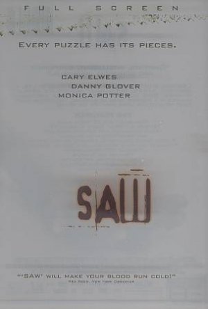 sAW Dvd starrying Cary Elwes, Danny Glover & Monica Potter
