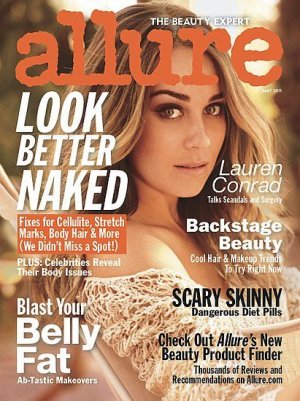 Allure Magazine-Lauren Conrad Cover 05/2011