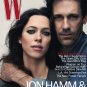 W Magazine-John Hamm & Rebecca Hall Cover 08/2010