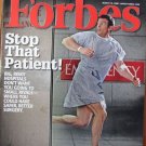 FORBES MAGAZINE 03/10/2008 "Stop That Patient" issue