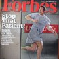 FORBES MAGAZINE 03/10/2008 "Stop That Patient" issue