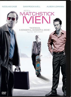Matchstick Men DvD starring Nicolas Cage & Sam Rockwell