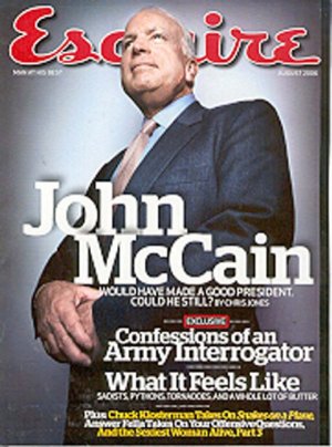 Esquire Magazine-John McCain Cover 08/2006